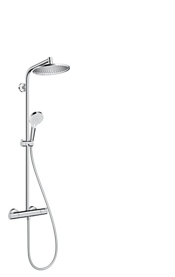 Hansgrohe Crometta S 240 1jet EcoSmart showerpipe, Krom
